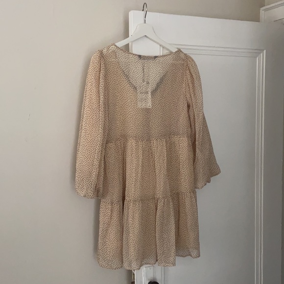Zara Puff Sleeve Babydoll Mini Dress - Picture 5 of 5
